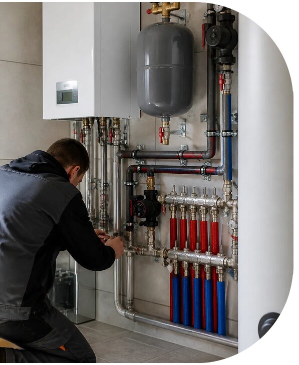 Монтаж автономного отопления домов и объектов в Владивостоке